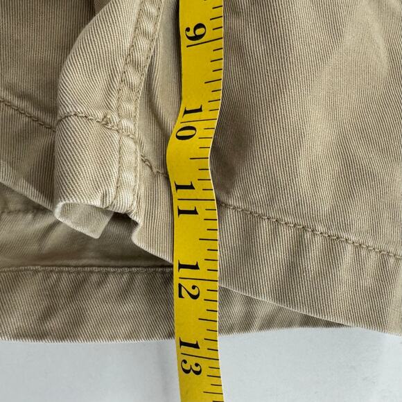 Old Navy Surplus Cargo Shorts Mens 36 khaki Button Pockets Baggy Skater Y2k - Picture 6 of 7
